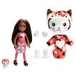 Mattel Barbie Cutie Reveal Chelsea v kostýmu - Kotě v červeném kostýmu Pandy