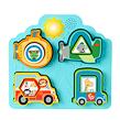 Fisher Price Puzzle Dopravní prostředky se zvuky