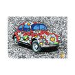 Dino Malovaný VW Brouk 500 dílků Puzzle