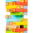 New Classic Toys Dřevěná věž Jenga se zvířátky