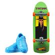 Mattel Hot Wheels SKATES Neonové lebky Fingerboard a boty, více druhů