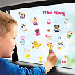 Lowlands Peppa Pig Samolepky na okna