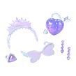 Rainbow High Creative Crystals panenka - Violet Willow