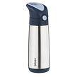b.box Termoska na pití s brčkem 500 ml - midnight