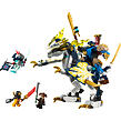 LEGO® NINJAGO® 71843 Rogue a robotický dračí jezdec