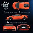 Ravensburger Iconics: Lamborghini Huracán Evo oranžové 3D Puzzle 158 dílků