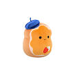 SQUISHMALLOWS Francouzský toast s baretem - Ennui, 30 cm