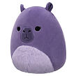 SQUISHMALLOWS Fialová kapybara  - Debra, 13 cm
