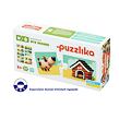 Puzzlika Můj domov - naučné puzzle 20 dílků