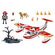 Playmobil Hasičský letoun s hasicí funkcí