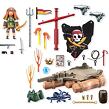 Playmobil Pirátský vor s pokladem