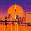 Ravensburger Neonová kolekce: Berlín Puzzle 500 dílků