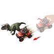 Jurassic World Útok dinosaura s vozidlem a figurkou