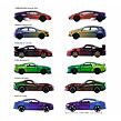 Majorette Color Changers, 6 druhů
