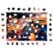 Puzzler DŘEVĚNÉ BAREVNÉ PUZZLE - Manarola v Itálii