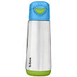 b.box Termoska na pití sport 500 ml - modrá/zelená