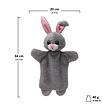 Moravská ústředna Maňásek králíček 34 cm