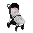 Bomimi Flufig Premium fusak rostoucí 110 cm, silver-pink