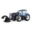 Bruder Traktor NEW HOLLAND  T7 + čelní nakladač