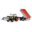 Bruder Traktor Claas Nectis + čelní nakladač + sklápěcí vůz