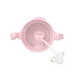 b.box Hrneček s brčkem 240 ml - GELATO blush