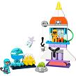 LEGO® DUPLO® 10422 Vesmírné dobrodružství s raketoplánem 3 v 1