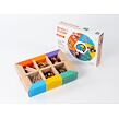 RECENTTOYS Brain Puzzle - sada 6 kusů