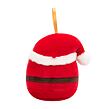 SQUISHMALLOWS Vánoční ozdoba Santa s brýlemi - Nick, 10 cm