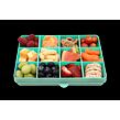 Snackle Box krabička na svačinu 1368 ml - modrá