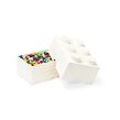 LEGO úložný box 6 - bílá