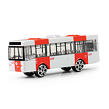 Rappa Kovový autobus PID Praha červený 8 cm