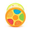 Baby Mix Oboustranný dynamický bubínek žlutý