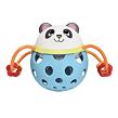 ABC Chrastítko medvídek/panda 10 cm, 2 druhy