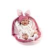 Llorens 74134 NEW BORN realistická panenka miminko se zvuky a měkkým látkovým tělem 42 cm