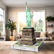 Ravensburger Iconics: Socha svobody (Noční edice) 3D Puzzle 128 dílků