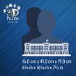 Ravensburger Iconics: Buckinghamský palác (Noční edice) 3D 260 dílků