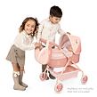 DeCuevas 86074 Můj první kočárek pro panenky s taškou Tulipe 2025 - 56 cm