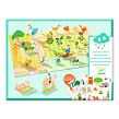 DJECO Lift-up stickers Farma