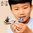 LEGO® Star Wars™ 75436 Mandalorian a Grogu a spídrová motorka
