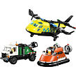 LEGO® City 60505 Remix: Letadlo, servisní vůz a vznášedlo