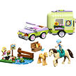 LEGO® Friends 42695 Přívěs s koněm a hříbětem
