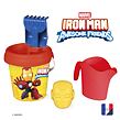 Smoby Kyblíček Marvel Iron Man s konvičkou a příslušenstvím