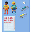 Playmobil Fotbalista s fotbalistkou