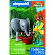Playmobil Slůně a ošetřovatelka