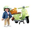 Playmobil 1969 Vespa 150 Sprint Veloce, světle zelená