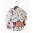 Llorens M844-004 Obleček pro panenku miminko NEW BORN velikosti 43-45 cm