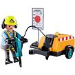 Playmobil Stavební dělník se sbíječkou