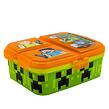 STOR Minecraft XL svačinový box s přihrádkami