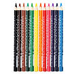 KEYROAD Pastelky Jumbo trojhranné 12ks