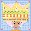 PlayMais Mozaika Princezna 2300ks